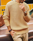 Franklin | Ribbed Round-Neck Sweater