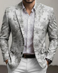 Beckett | Refined Floral-Print Blazer