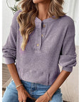 Sabine | Relaxed Henley Top