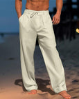 Tristan | Classic Plain Wide Trousers