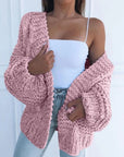 Cecily | Chunky Knit Cardigan