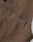 Gerard | Herringbone Tailored Waistcoat