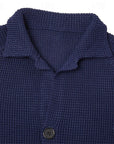 Archer | Textured Stand-Collar Cardigan