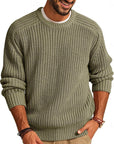 Franklin | Ribbed Round-Neck Sweater