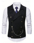 Edmund | Double-Breasted Tailored Waistcoat