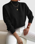 Wren | Elegant Mock-Neck Sweater