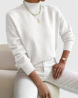 Wren | Elegant Mock-Neck Sweater