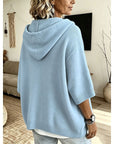 Brooklyn | Relaxed Hooded Knit Sweater