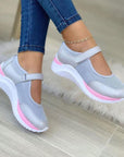 Estella | Cushioned Strap Sneakers