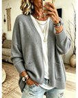 Iris | Relaxed Open-Front Cardigan