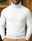 Rupert | Cable Knit Turtleneck Sweater