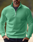 Quentin | Refined Half-Zip Pullover