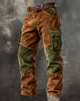 Silas | Rugged Two-Tone Cargo Pants
