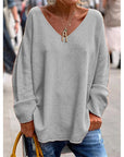 Willow | Relaxed V-Neck Pullover