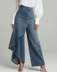 Margaret | Elegant High Waisted Wide-leg Pants