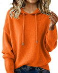 Delphine | Relaxed Hooded Knit Sweater