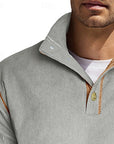 Conrad | Textured Half-Button Pullover