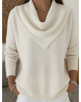 Heather | Elegant Cowl-Neck Sweater