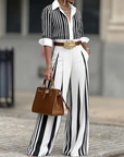 Rosemary | Striped Two-Piece Set
