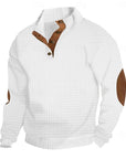 Garrett | Textured Standing-Collar Pullover