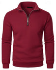 Keith | Quarter-Zip Stand-Collar Pullover