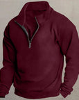 Clark | Quarter-Zip Standing Collar Pullover