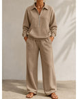 Naomi | Relaxed Half-Zip Two-Piece Set