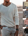 Sullivan | Textured V-Neck Sweater