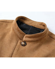 Vincent | Soft Stand-Collar Jacket