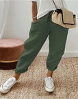 Leonora | Casual Everyday Printed Lace Pants