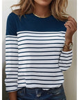 Constance | Striped Long Sleeve Top