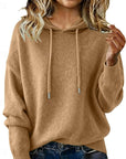 Delphine | Relaxed Hooded Knit Sweater