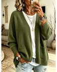 Iris | Relaxed Open-Front Cardigan