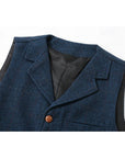 Theron | Herringbone Tailored Waistcoat