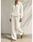 Naomi | Relaxed Half-Zip Two-Piece Set