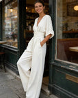 Genevieve | Elegant Wide-Leg Jumpsuit