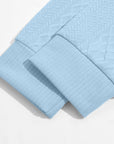 Nash | Textured Quarter-Zip Pullover