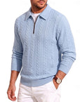 Chase | Textured Quarter-Zip Sweater