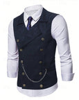Edmund | Double-Breasted Tailored Waistcoat