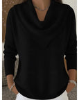 Heather | Elegant Cowl-Neck Sweater