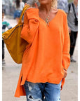 Willow | Relaxed V-Neck Pullover