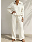 Naomi | Relaxed Half-Zip Two-Piece Set