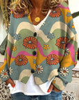 Hazel | Floral Open-Front Cardigan