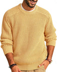 Franklin | Ribbed Round-Neck Sweater