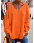 Willow | Relaxed V-Neck Pullover