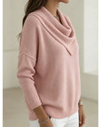Heather | Elegant Cowl-Neck Sweater