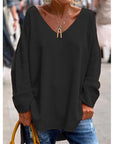 Willow | Relaxed V-Neck Pullover