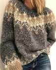 Arctic Knitted Jumper – Cozy Women's Winter Sweater