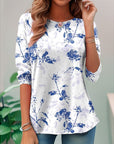 Miriam | Floral Long-Sleeve Top