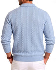 Chase | Textured Quarter-Zip Sweater
